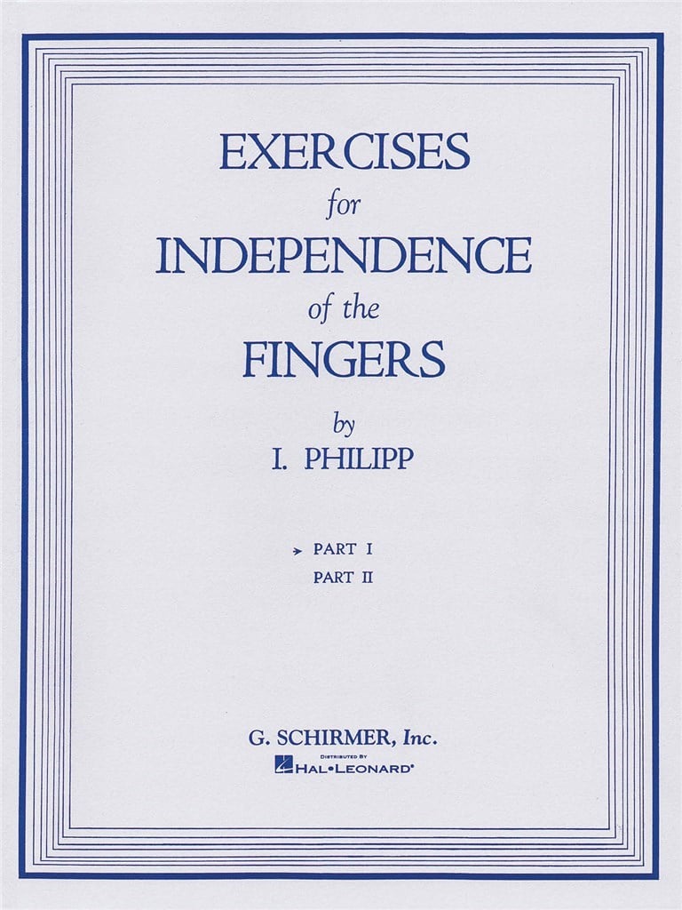 Exercises for Independence of Fingers - Book 1